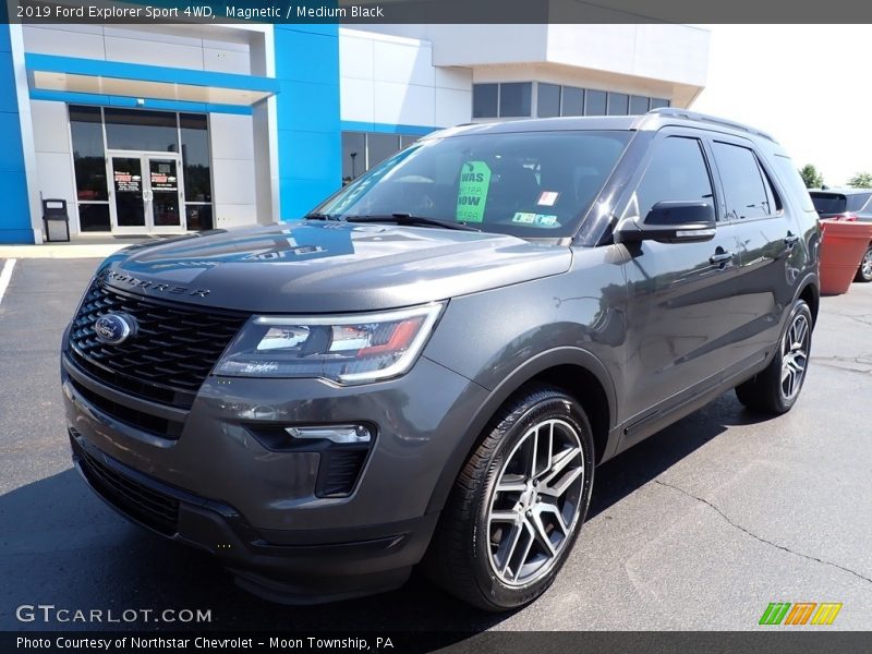 Magnetic / Medium Black 2019 Ford Explorer Sport 4WD