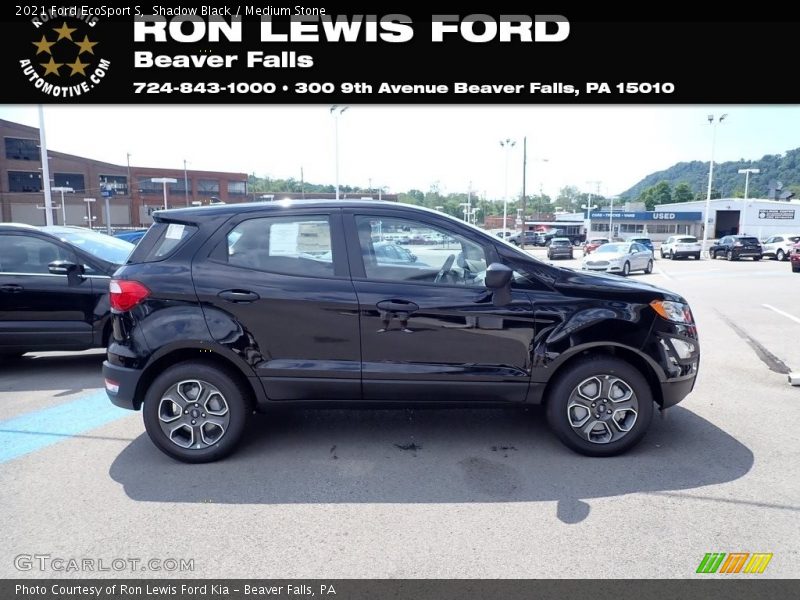 Shadow Black / Medium Stone 2021 Ford EcoSport S