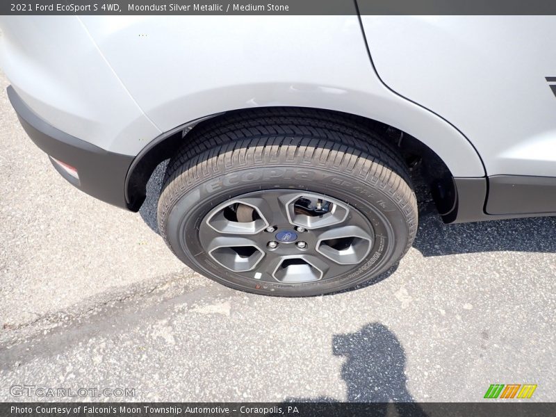Moondust Silver Metallic / Medium Stone 2021 Ford EcoSport S 4WD