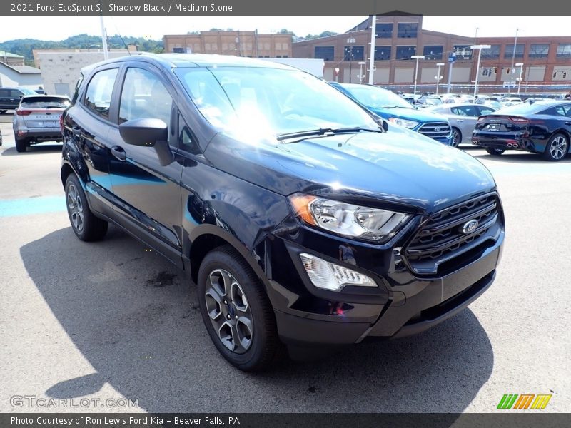 Shadow Black / Medium Stone 2021 Ford EcoSport S