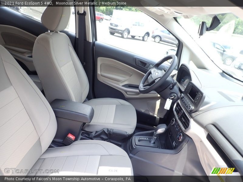 Moondust Silver Metallic / Medium Stone 2021 Ford EcoSport S 4WD