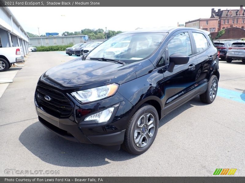 Shadow Black / Medium Stone 2021 Ford EcoSport S