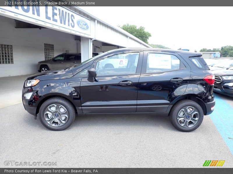 Shadow Black / Medium Stone 2021 Ford EcoSport S