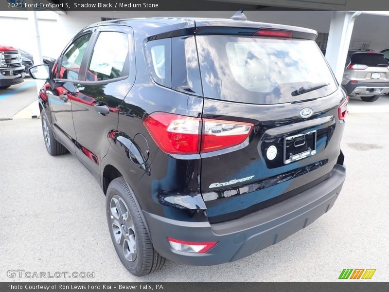 Shadow Black / Medium Stone 2021 Ford EcoSport S