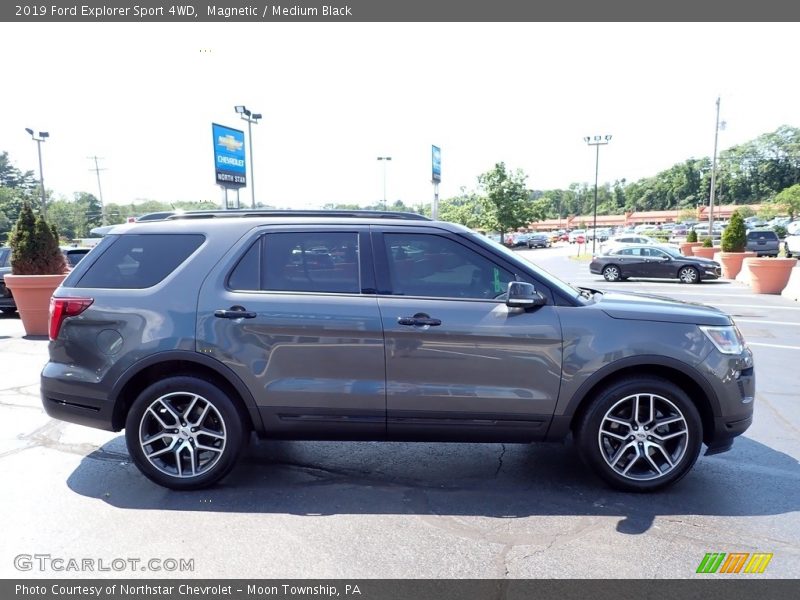 Magnetic / Medium Black 2019 Ford Explorer Sport 4WD