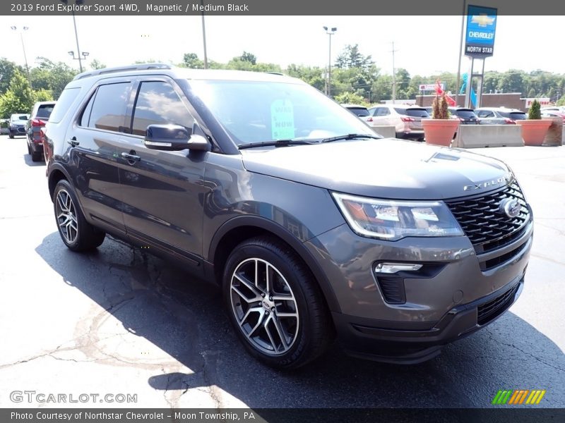 Magnetic / Medium Black 2019 Ford Explorer Sport 4WD