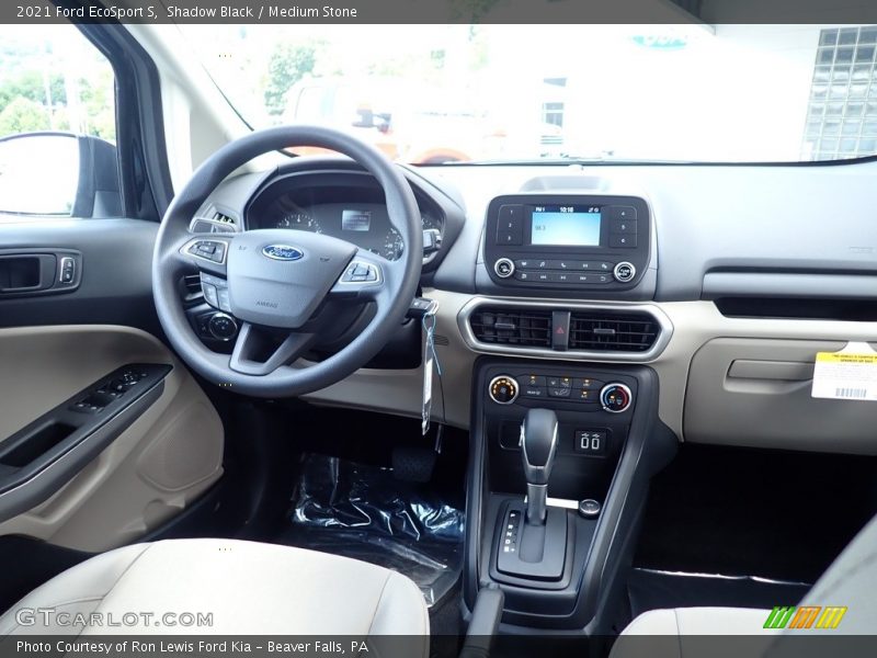Shadow Black / Medium Stone 2021 Ford EcoSport S