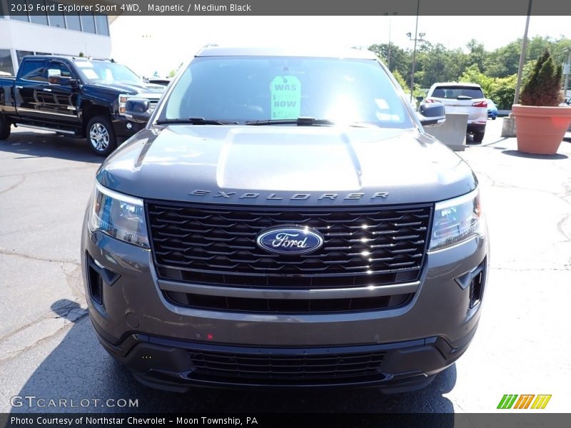 Magnetic / Medium Black 2019 Ford Explorer Sport 4WD