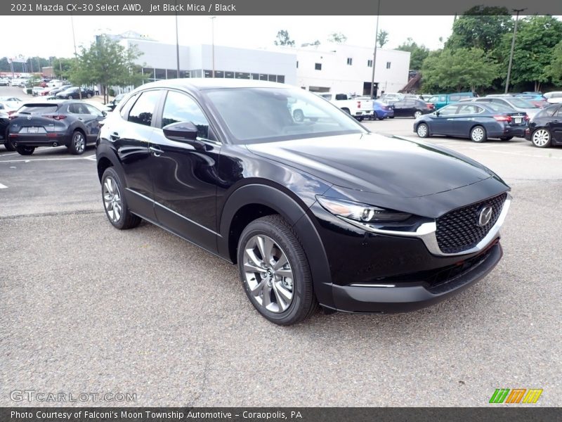 Jet Black Mica / Black 2021 Mazda CX-30 Select AWD
