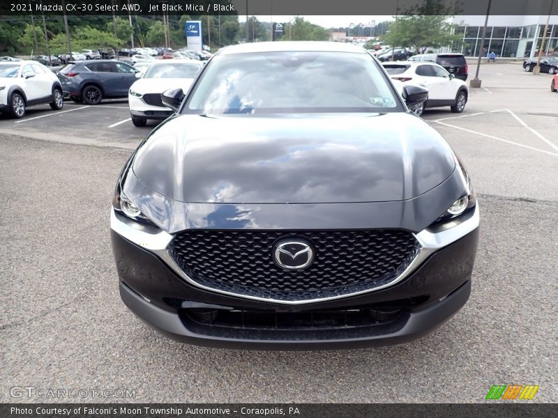 Jet Black Mica / Black 2021 Mazda CX-30 Select AWD