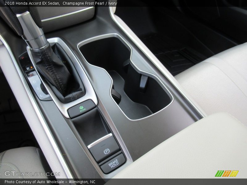 Champagne Frost Pearl / Ivory 2018 Honda Accord EX Sedan