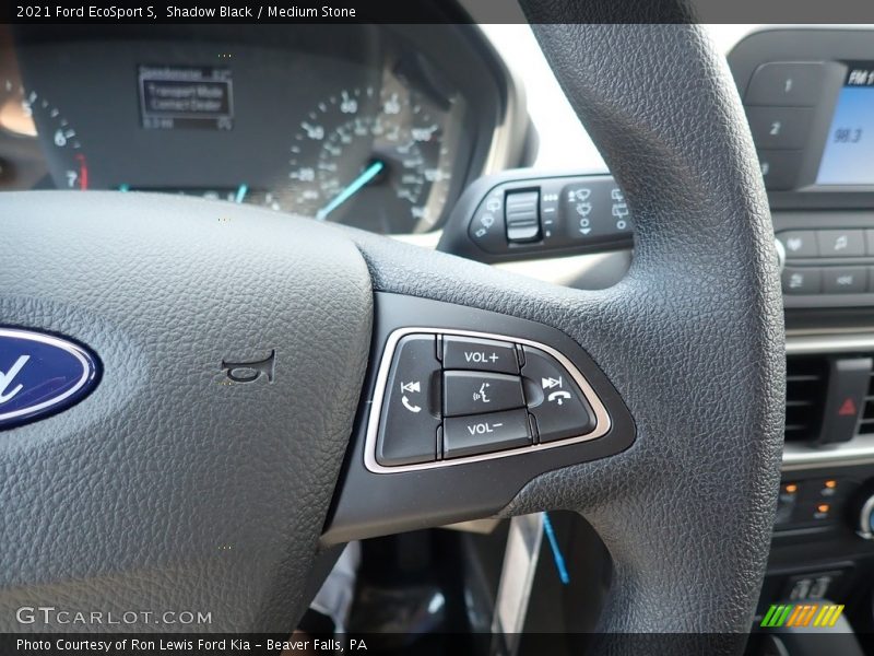 Shadow Black / Medium Stone 2021 Ford EcoSport S