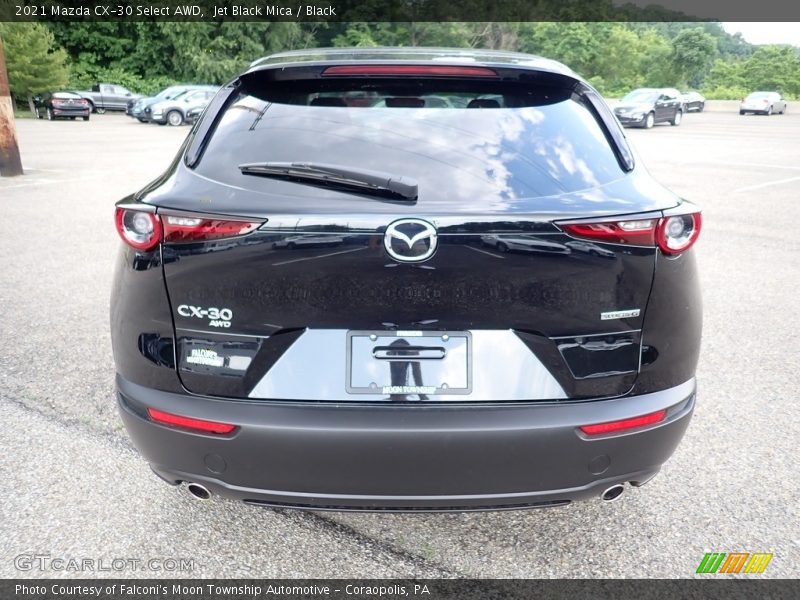 Jet Black Mica / Black 2021 Mazda CX-30 Select AWD