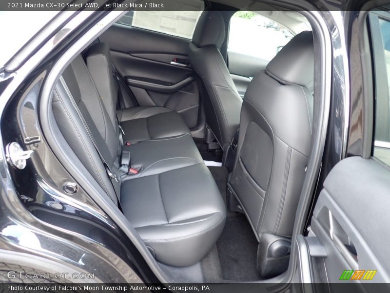 Jet Black Mica / Black 2021 Mazda CX-30 Select AWD