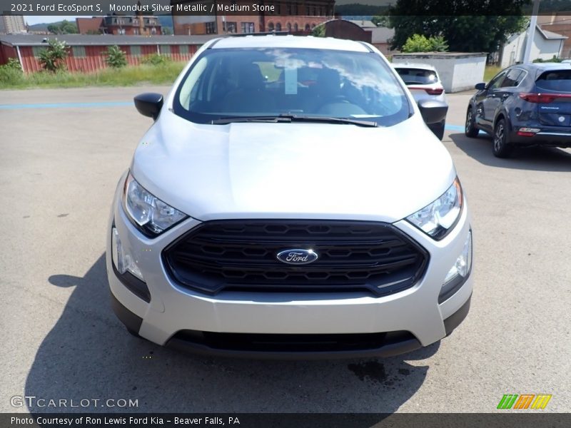 Moondust Silver Metallic / Medium Stone 2021 Ford EcoSport S