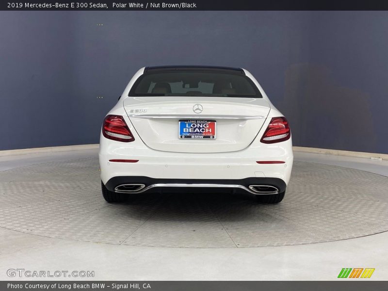 Polar White / Nut Brown/Black 2019 Mercedes-Benz E 300 Sedan