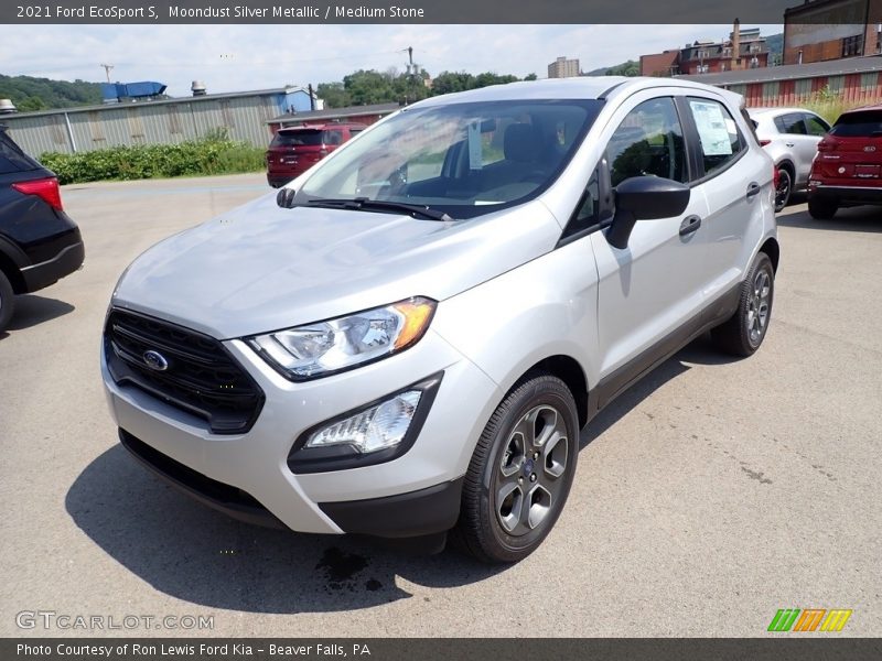 Front 3/4 View of 2021 EcoSport S
