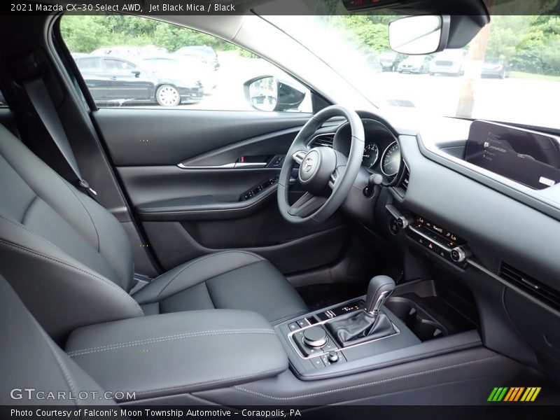 Jet Black Mica / Black 2021 Mazda CX-30 Select AWD