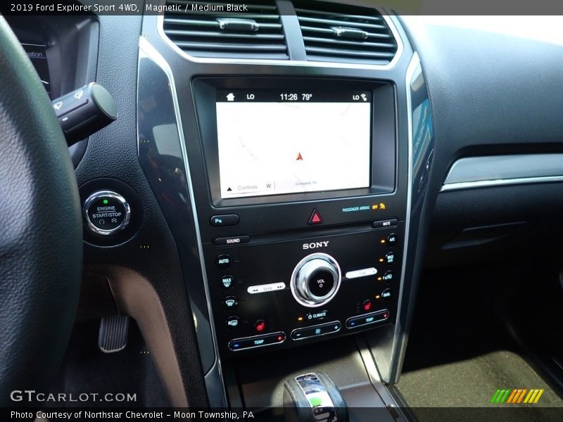Magnetic / Medium Black 2019 Ford Explorer Sport 4WD