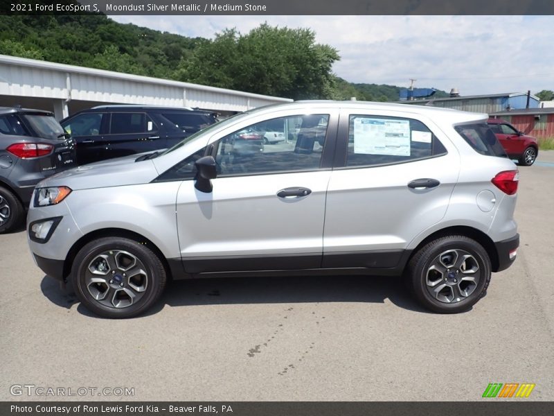  2021 EcoSport S Moondust Silver Metallic