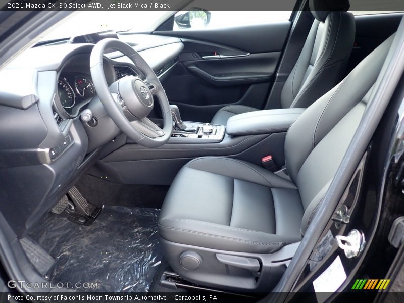 Jet Black Mica / Black 2021 Mazda CX-30 Select AWD