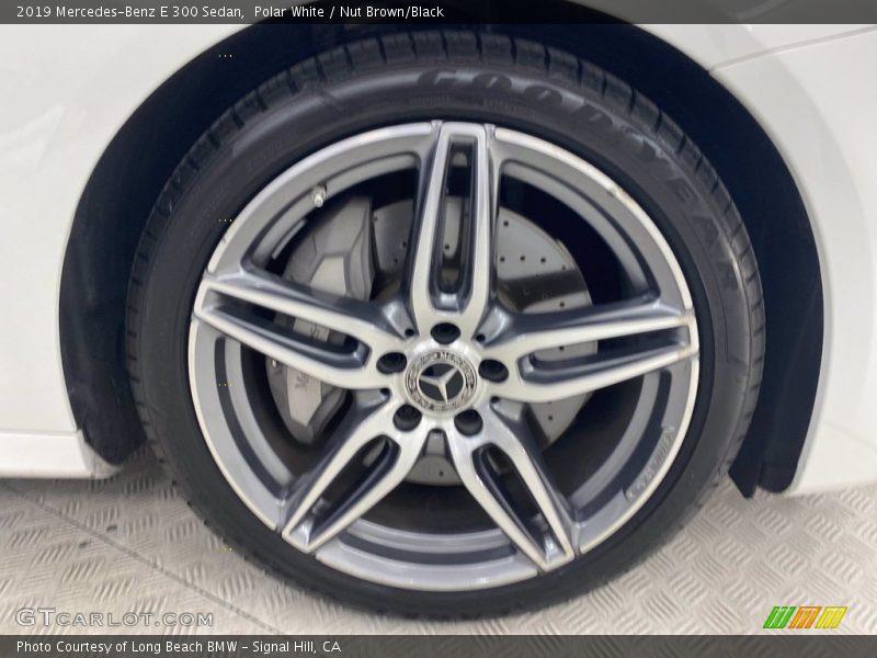 Polar White / Nut Brown/Black 2019 Mercedes-Benz E 300 Sedan