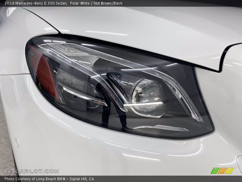 Polar White / Nut Brown/Black 2019 Mercedes-Benz E 300 Sedan
