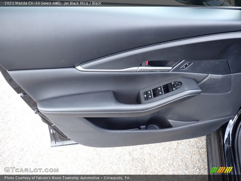Jet Black Mica / Black 2021 Mazda CX-30 Select AWD