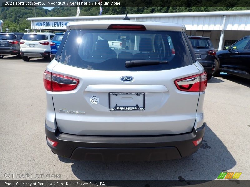Moondust Silver Metallic / Medium Stone 2021 Ford EcoSport S