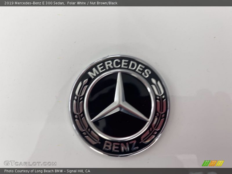 Polar White / Nut Brown/Black 2019 Mercedes-Benz E 300 Sedan