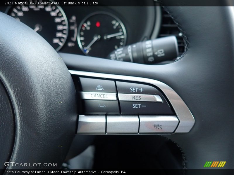 Jet Black Mica / Black 2021 Mazda CX-30 Select AWD