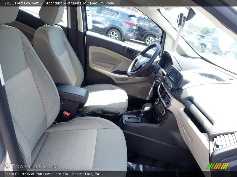 Moondust Silver Metallic / Medium Stone 2021 Ford EcoSport S