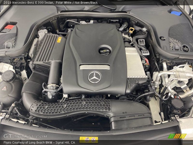 Polar White / Nut Brown/Black 2019 Mercedes-Benz E 300 Sedan