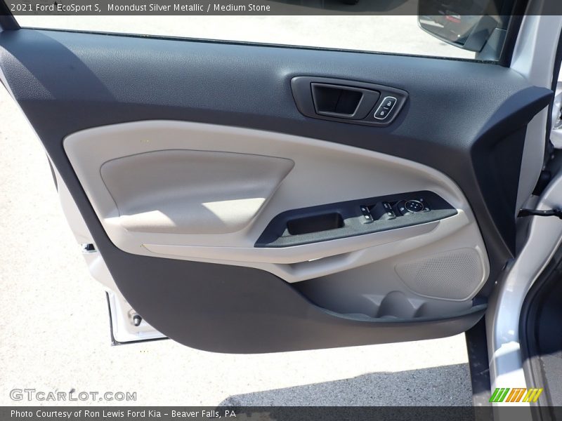 Moondust Silver Metallic / Medium Stone 2021 Ford EcoSport S