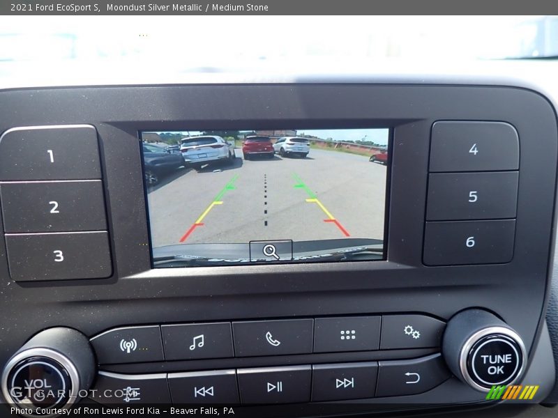 Moondust Silver Metallic / Medium Stone 2021 Ford EcoSport S