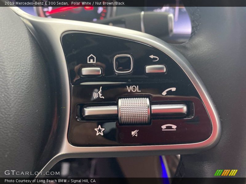 Polar White / Nut Brown/Black 2019 Mercedes-Benz E 300 Sedan