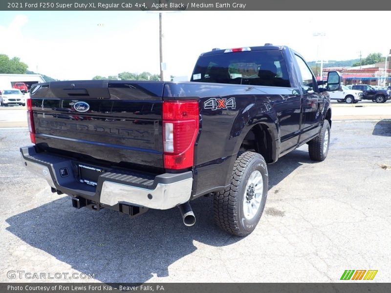 Agate Black / Medium Earth Gray 2021 Ford F250 Super Duty XL Regular Cab 4x4