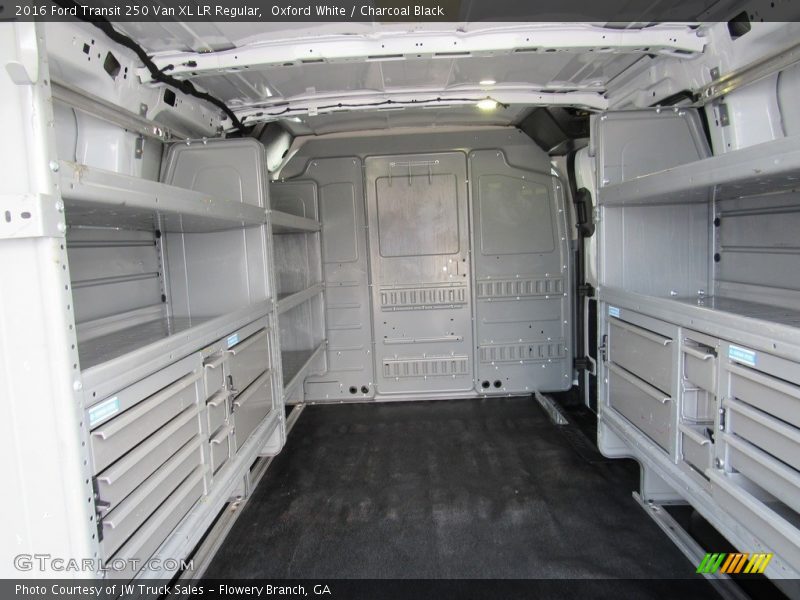 Oxford White / Charcoal Black 2016 Ford Transit 250 Van XL LR Regular