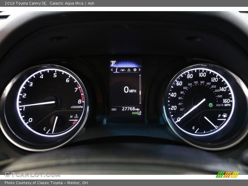 Galactic Aqua Mica / Ash 2019 Toyota Camry SE