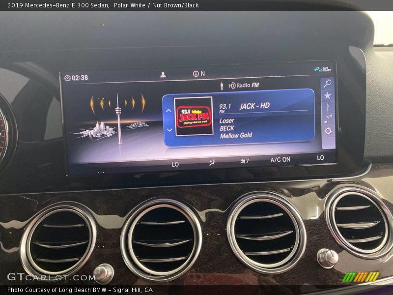 Polar White / Nut Brown/Black 2019 Mercedes-Benz E 300 Sedan
