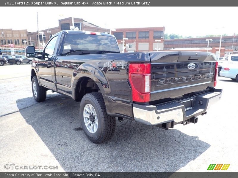 Agate Black / Medium Earth Gray 2021 Ford F250 Super Duty XL Regular Cab 4x4