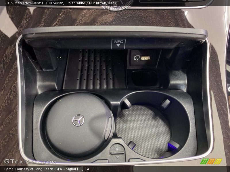 Polar White / Nut Brown/Black 2019 Mercedes-Benz E 300 Sedan