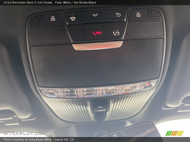 Polar White / Nut Brown/Black 2019 Mercedes-Benz E 300 Sedan