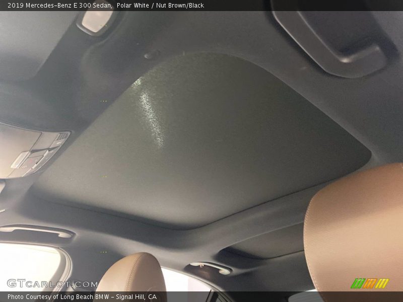 Polar White / Nut Brown/Black 2019 Mercedes-Benz E 300 Sedan