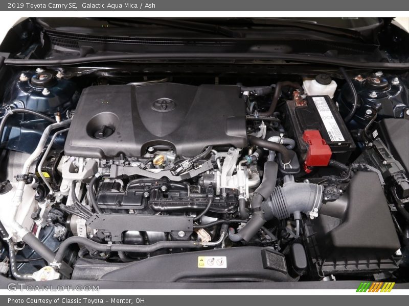 Galactic Aqua Mica / Ash 2019 Toyota Camry SE