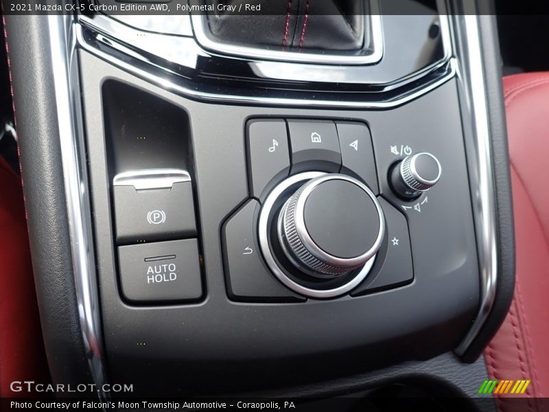 Polymetal Gray / Red 2021 Mazda CX-5 Carbon Edition AWD