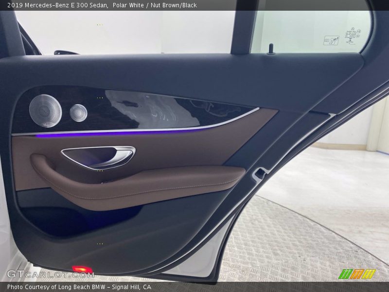Polar White / Nut Brown/Black 2019 Mercedes-Benz E 300 Sedan