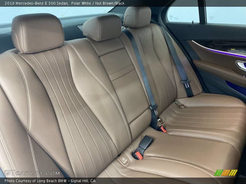 Polar White / Nut Brown/Black 2019 Mercedes-Benz E 300 Sedan