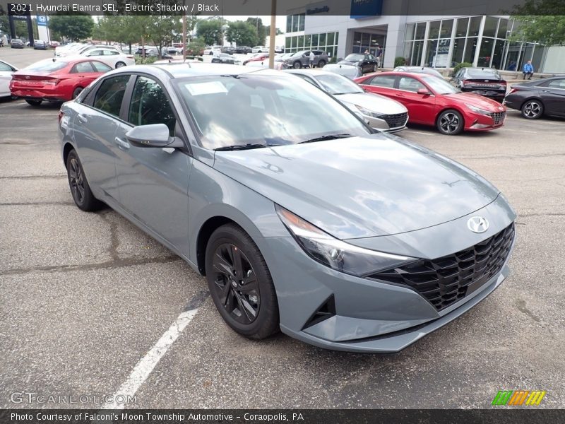 Electric Shadow / Black 2021 Hyundai Elantra SEL