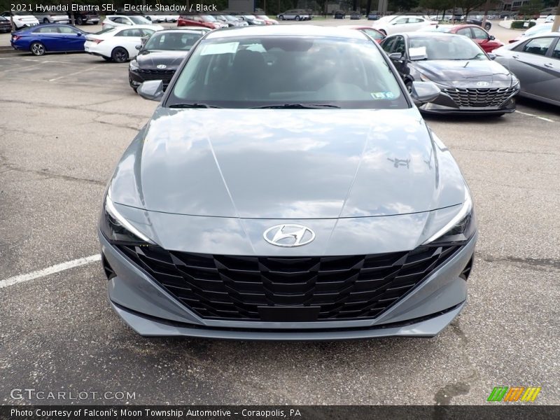 Electric Shadow / Black 2021 Hyundai Elantra SEL